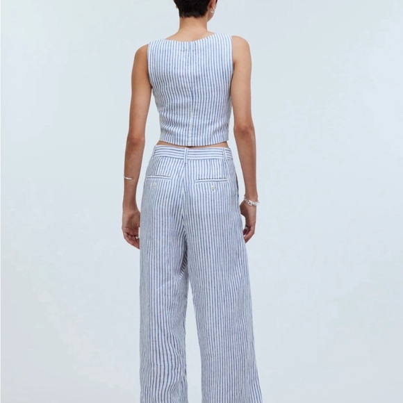 Madewell Harlow Wide-Leg Pant in 100% Linen - Picture 2 of 8